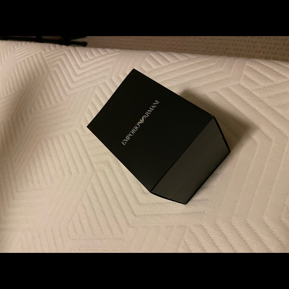 Armani watch box (all original packaging)